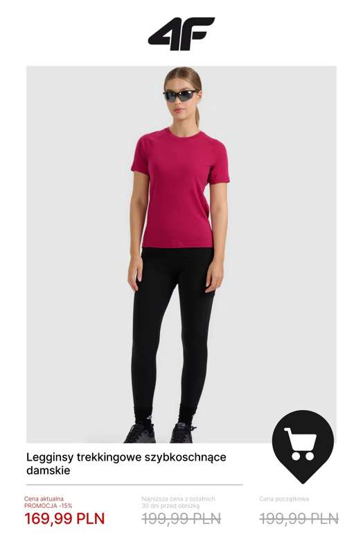 4F - gazetka promocyjna Trekkingowe okazje do -50% od czwartku 18.12 do środy 31.12 - strona 6
