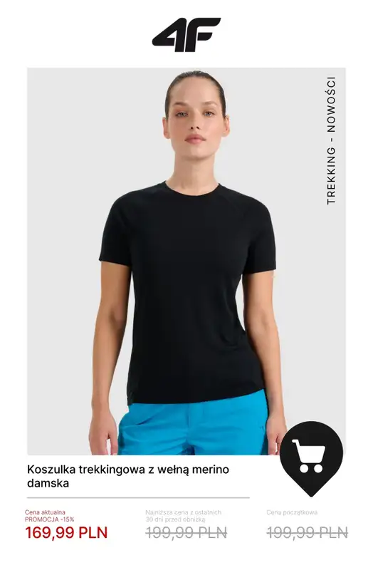 4F - gazetka promocyjna Trekkingowe okazje do -50% od czwartku 18.12 do środy 31.12 - strona 10