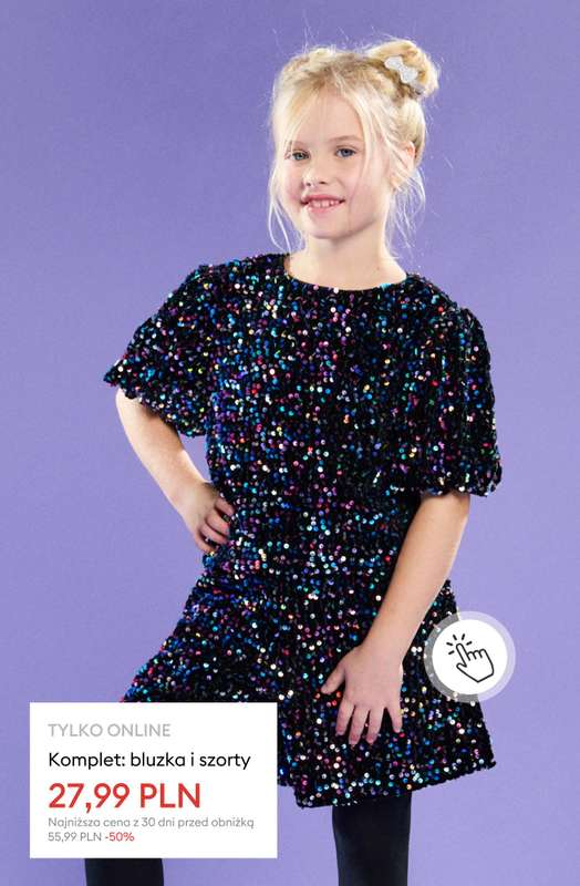 Sinsay - gazetka promocyjna Wyprzedaż do -50% | Dziecko od czwartku 18.12  - strona 13