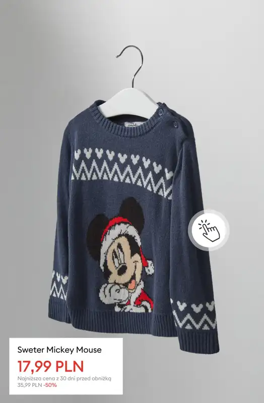 Sinsay - gazetka promocyjna Wyprzedaż do -50% | Dziecko od czwartku 18.12  - strona 12