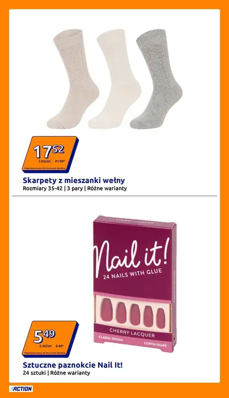 Action - gazetka promocyjna Gazetka od środy 17.12 do wtorku 23.12 - strona 5