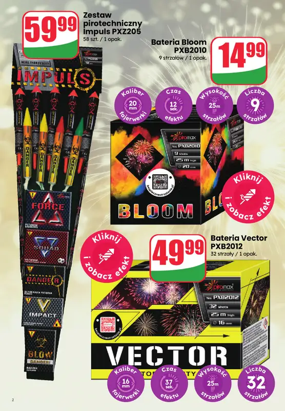 Dino - gazetka promocyjna Katalog Fajerwerki   - strona 2