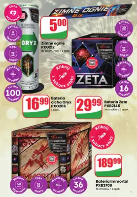 Dino - gazetka promocyjna Katalog Fajerwerki od wtorku 16.12 do środy 31.12 - strona 5