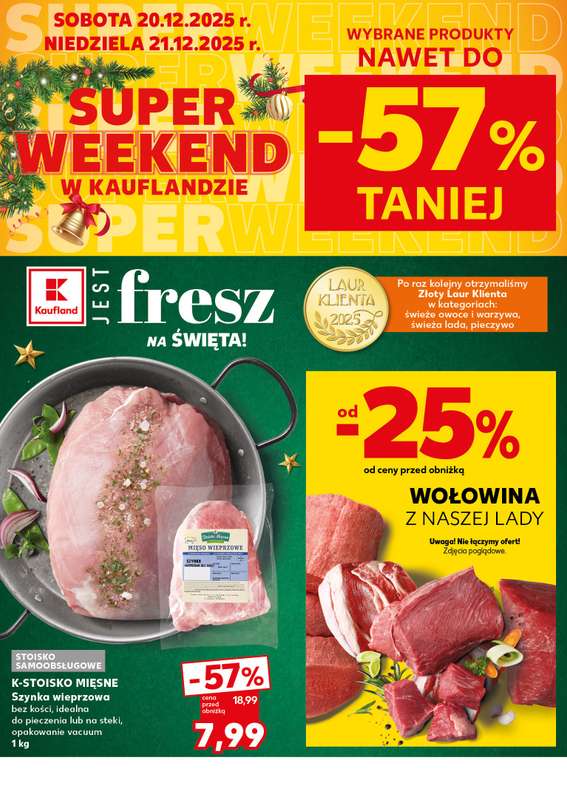 Kaufland - gazetka promocyjna Oferta Kaufland - SUPER WEEKEND od soboty 20.12 do niedzieli 21.12 - strona 2