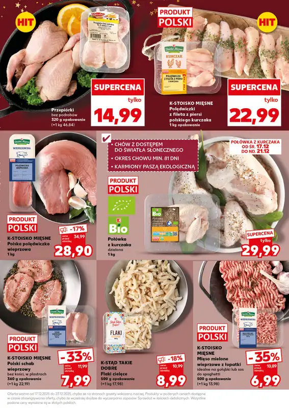 Kaufland - gazetka promocyjna Oferta Kaufland - SUPER WEEKEND od soboty 20.12 do niedzieli 21.12 - strona 17