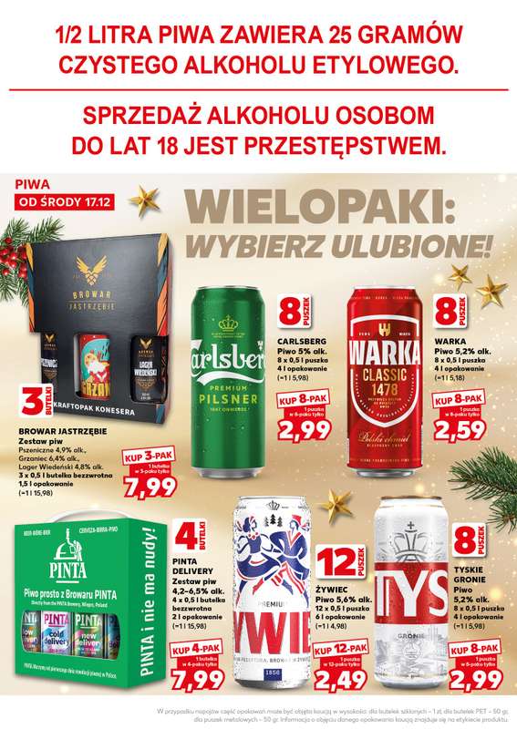 Kaufland - gazetka promocyjna Oferta Kaufland - SUPER WEEKEND od soboty 20.12 do niedzieli 21.12 - strona 20
