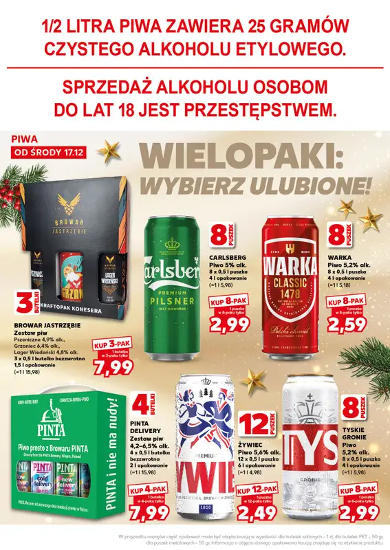 Kaufland - gazetka promocyjna Oferta Kaufland - SUPER WEEKEND od soboty 20.12 do niedzieli 21.12 - strona 20