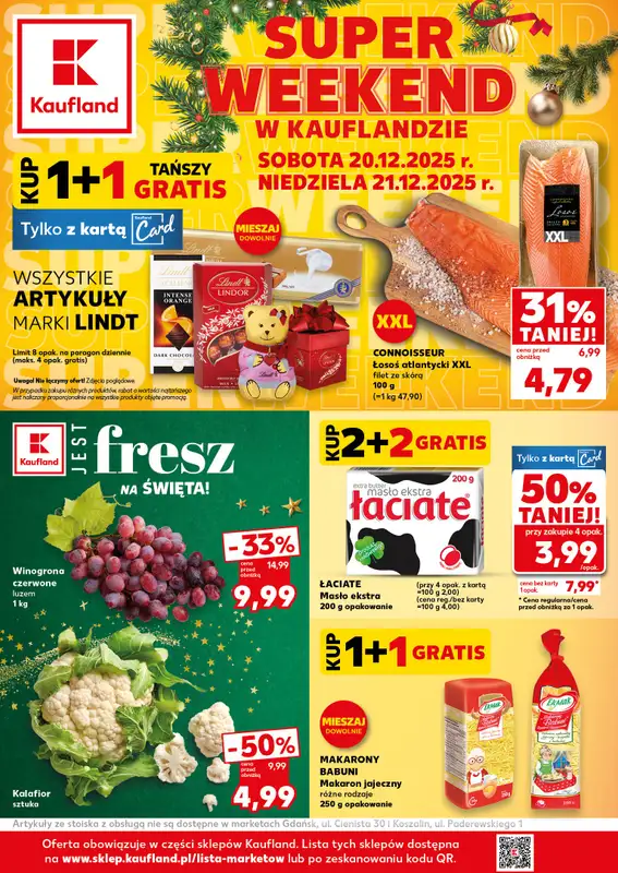 Kaufland - gazetka promocyjna Oferta Kaufland - SUPER WEEKEND  