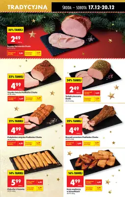 Biedronka - gazetka promocyjna Od środy, Z ladą tradycyjną od środy 17.12 do wtorku 23.12 - strona 45