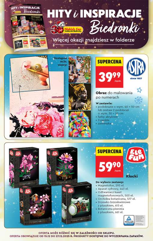 Biedronka - gazetka promocyjna Od środy, Z ladą tradycyjną od środy 17.12 do wtorku 23.12 - strona 90