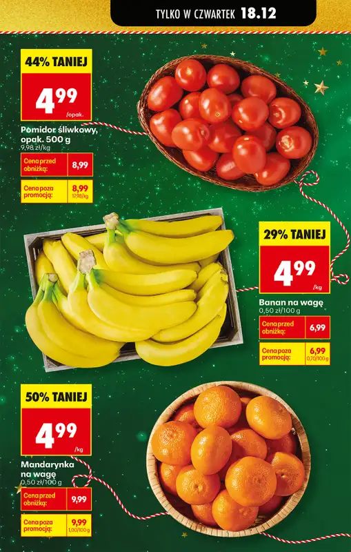 Biedronka - gazetka promocyjna Od środy, Z ladą tradycyjną od środy 17.12 do wtorku 23.12 - strona 12