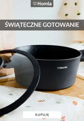 Homla - gazetka promocyjna Świąteczne gotowanie od czwartku 18.12 
