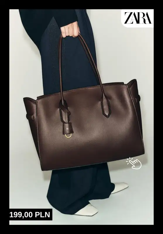 Zara - gazetka promocyjna Modne torebki — wybierz idealną dla siebie od czwartku 18.12  - strona 5