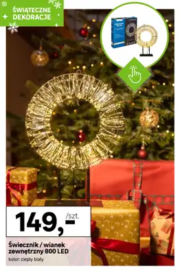 Leroy Merlin - gazetka promocyjna Świąteczne dekoracje w SUPERCENACH! od czwartku 18.12 do piątku 26.12 - strona 4