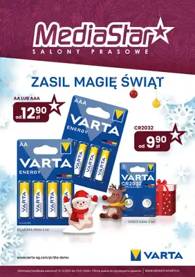 Media Star - gazetka promocyjna Gazetka od piątku 19.12 do czwartku 15.01