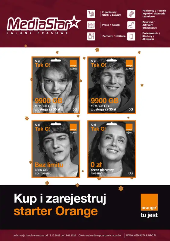 Media Star - gazetka promocyjna Gazetka od piątku 19.12 do czwartku 15.01 - strona 3