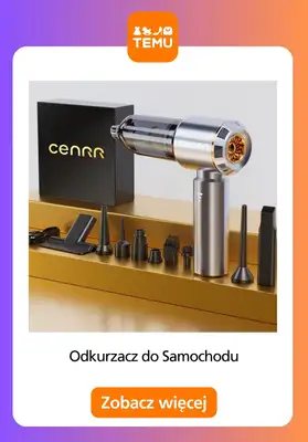 Temu - gazetka promocyjna Odkurzacze bezprzewodowe do domu i do auta od czwartku 18.12  - strona 5