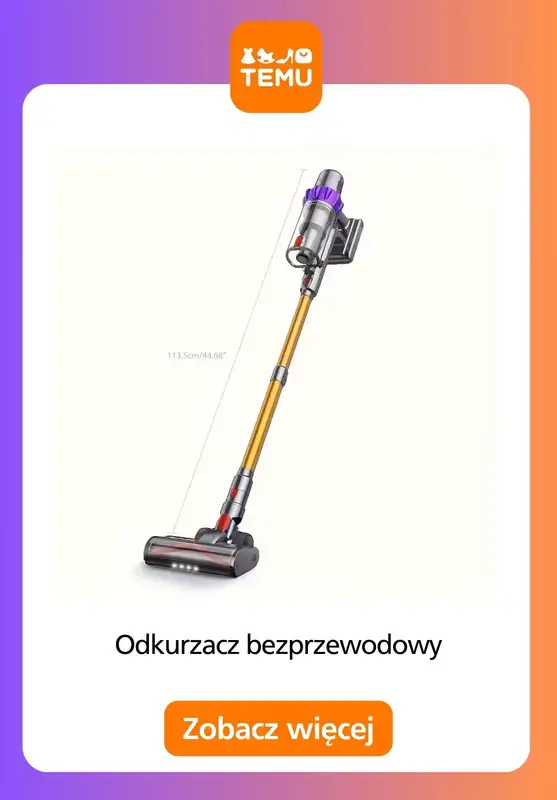 Temu - gazetka promocyjna Odkurzacze bezprzewodowe do domu i do auta od czwartku 18.12  - strona 11