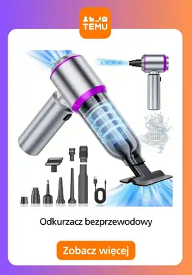 Temu - gazetka promocyjna Odkurzacze bezprzewodowe do domu i do auta od czwartku 18.12  - strona 10