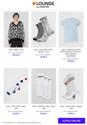 Lounge by Zalando - gazetka promocyjna Specjalne okazje: DKNY od czwartku 18.12 do niedzieli 21.12 - strona 6