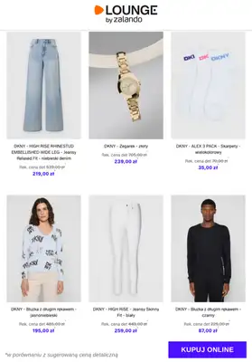Lounge by Zalando - gazetka promocyjna Specjalne okazje: DKNY od czwartku 18.12 do niedzieli 21.12 - strona 9
