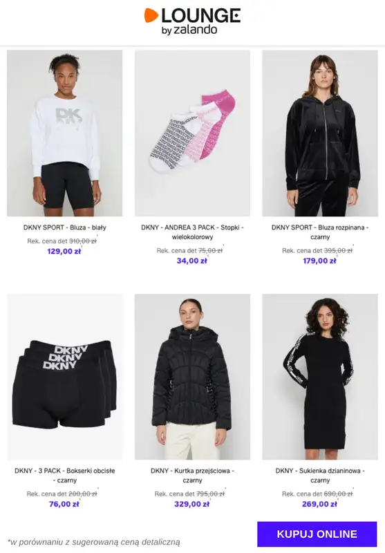 Lounge by Zalando - gazetka promocyjna Specjalne okazje: DKNY   - strona 2
