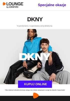 Lounge by Zalando - gazetka promocyjna Specjalne okazje: DKNY od czwartku 18.12 do niedzieli 21.12