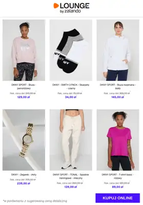 Lounge by Zalando - gazetka promocyjna Specjalne okazje: DKNY od czwartku 18.12 do niedzieli 21.12 - strona 5