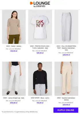 Lounge by Zalando - gazetka promocyjna Specjalne okazje: DKNY od czwartku 18.12 do niedzieli 21.12 - strona 10