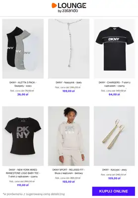 Lounge by Zalando - gazetka promocyjna Specjalne okazje: DKNY od czwartku 18.12 do niedzieli 21.12 - strona 4