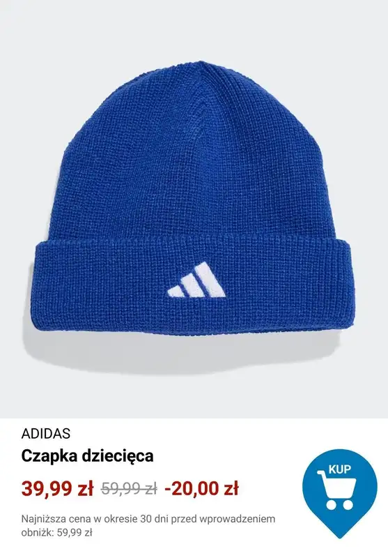 BEST SALE - gazetka promocyjna Decathlon | Prezenty marki Adidas od czwartku 18.12 do środy 24.12 - strona 3