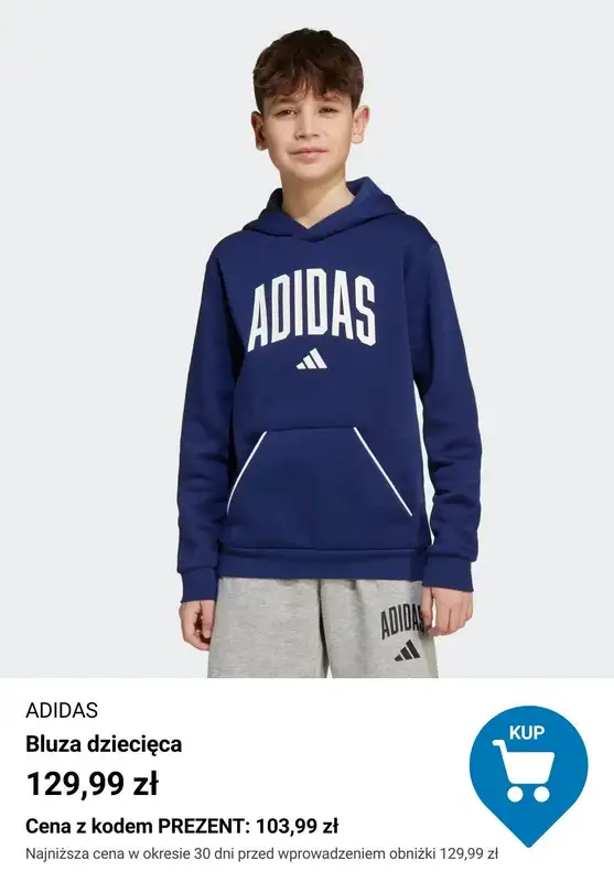 BEST SALE - gazetka promocyjna Decathlon | Prezenty marki Adidas od czwartku 18.12 do środy 24.12 - strona 6