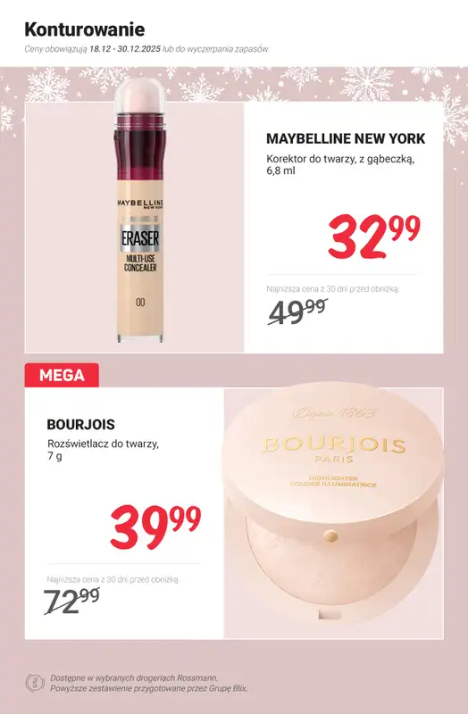 Rossmann - gazetka promocyjna Makijaż na SYLWESTRA - PROMOCJE od środy 24.12 do wtorku 30.12 - strona 5