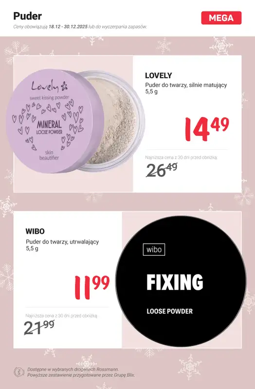 Rossmann - gazetka promocyjna Makijaż na SYLWESTRA - PROMOCJE od środy 24.12 do wtorku 30.12 - strona 6