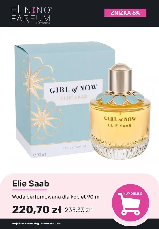 BEST SALE - gazetka promocyjna Elnino-Parfum | Perfumy na promocji od czwartku 18.12  - strona 6