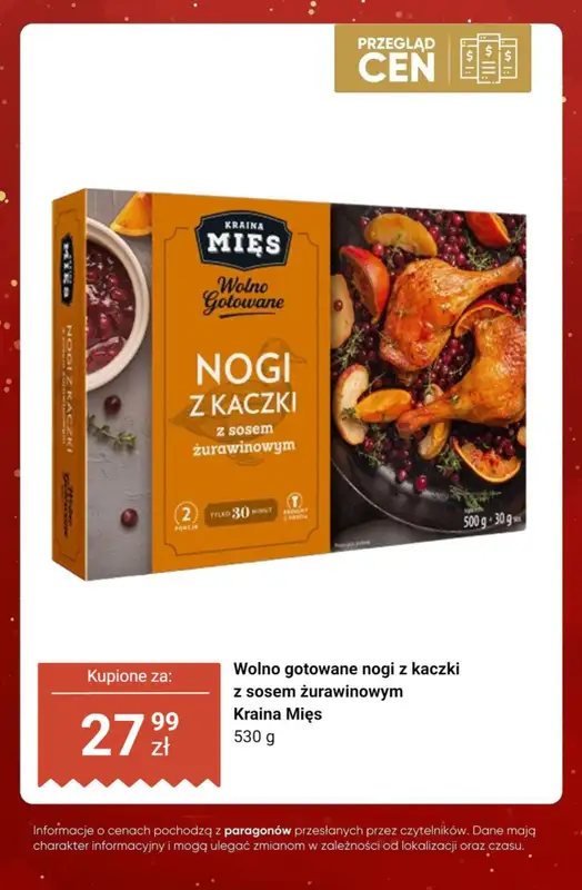 Biedronka - gazetka promocyjna Dania gotowe na Święta - przegląd cen od czwartku 18.12 do niedzieli 21.12 - strona 4