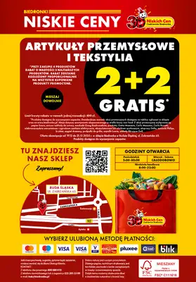 Biedronka - gazetka promocyjna BIEDRONKA WIELKIE OTWARCIE! RUDA ŚLĄSKA, UL. Zabrzańska 65 od piątku 19.12 do niedzieli 21.12 - strona 8