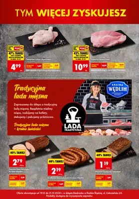 Biedronka - gazetka promocyjna BIEDRONKA WIELKIE OTWARCIE! RUDA ŚLĄSKA, UL. Zabrzańska 65 od piątku 19.12 do niedzieli 21.12 - strona 3