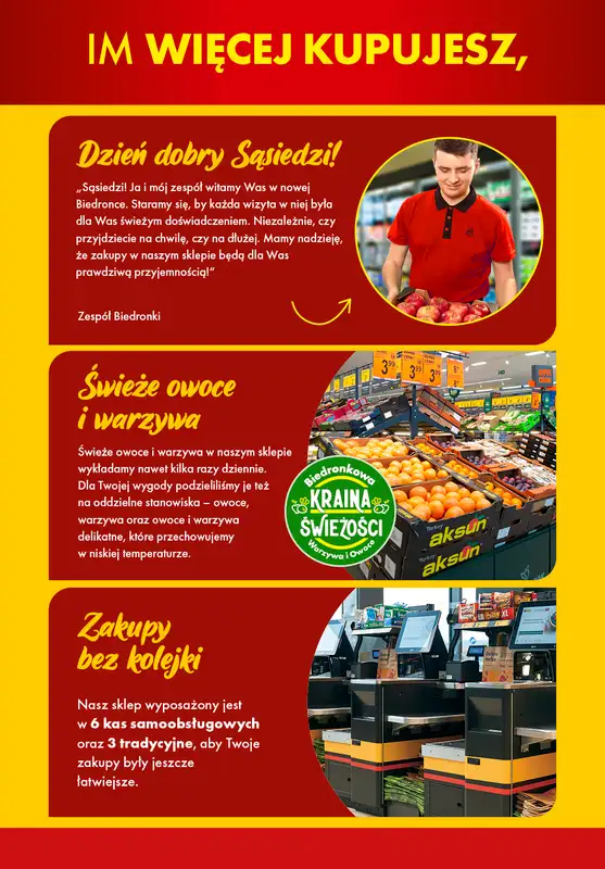 Biedronka - gazetka promocyjna BIEDRONKA WIELKIE OTWARCIE! RUDA ŚLĄSKA, UL. Zabrzańska 65 od piątku 19.12 do niedzieli 21.12 - strona 2