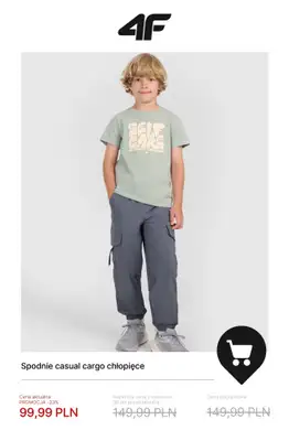 4F - gazetka promocyjna Wyprzedaż do -50%: dla dzieci od czwartku 18.12 do środy 31.12 - strona 11