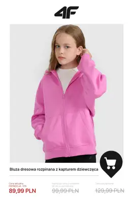 4F - gazetka promocyjna Wyprzedaż do -50%: dla dzieci od czwartku 18.12 do środy 31.12 - strona 12