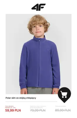 4F - gazetka promocyjna Wyprzedaż do -50%: dla dzieci od czwartku 18.12 do środy 31.12 - strona 3