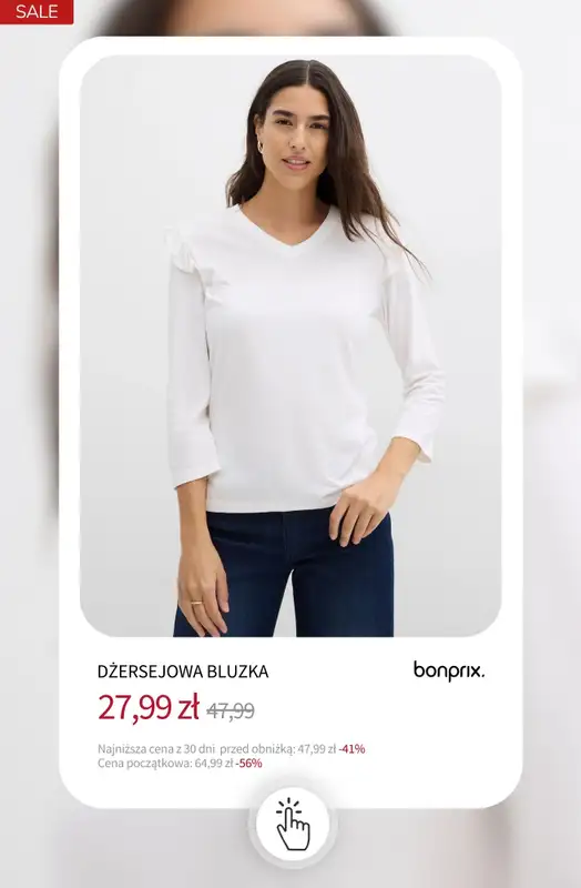 bonprix - gazetka promocyjna Wyprzedaż do 40 PLN od czwartku 18.12 do środy 24.12 - strona 6