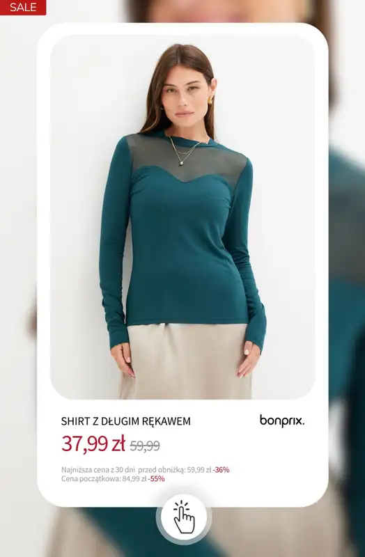 bonprix - gazetka promocyjna Wyprzedaż do 40 PLN od czwartku 18.12 do środy 24.12 - strona 9