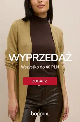 bonprix - gazetka promocyjna Wyprzedaż do 40 PLN od czwartku 18.12 do środy 24.12