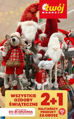 Twój Market - gazetka promocyjna Katalog zabawki od czwartku 18.12 do środy 31.12