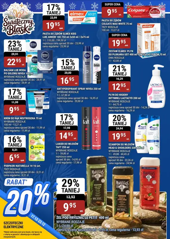 bi1 - gazetka promocyjna Gazetka Rzeszów I Czas na Święta, czas na okazje! od środy 17.12 do wtorku 23.12 - strona 22