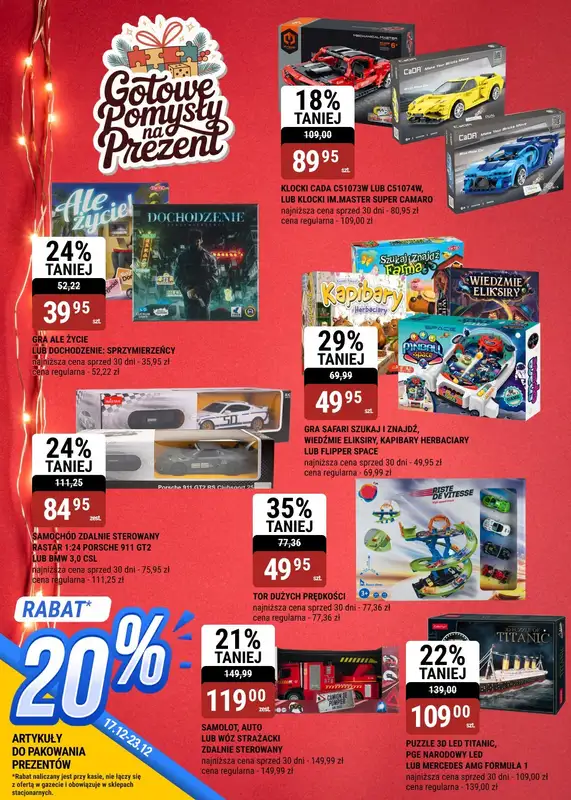 bi1 - gazetka promocyjna Gazetka Rzeszów I Czas na Święta, czas na okazje! od środy 17.12 do wtorku 23.12 - strona 28