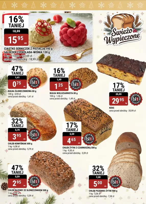 bi1 - gazetka promocyjna Gazetka Rzeszów I Czas na Święta, czas na okazje! od środy 17.12 do wtorku 23.12 - strona 10