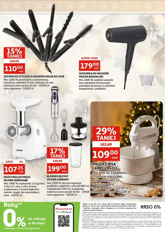 Auchan - gazetka promocyjna Gazetka Zielona Góra I Czas na Święta, czas na okazje! od środy 17.12 do wtorku 23.12 - strona 30